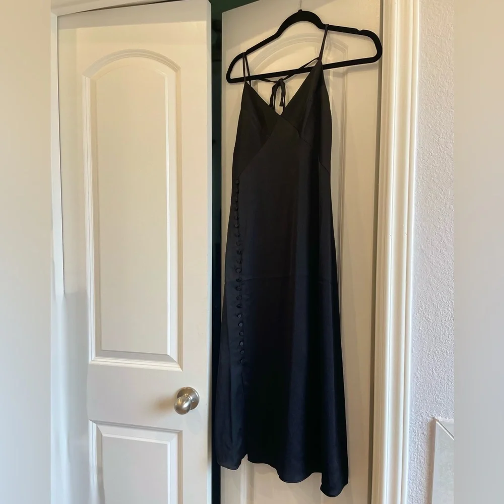 Club Monaco Button Detail Slip Dress - Picture 6 of 13